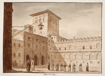 Die Kirche von San Marco, 1833